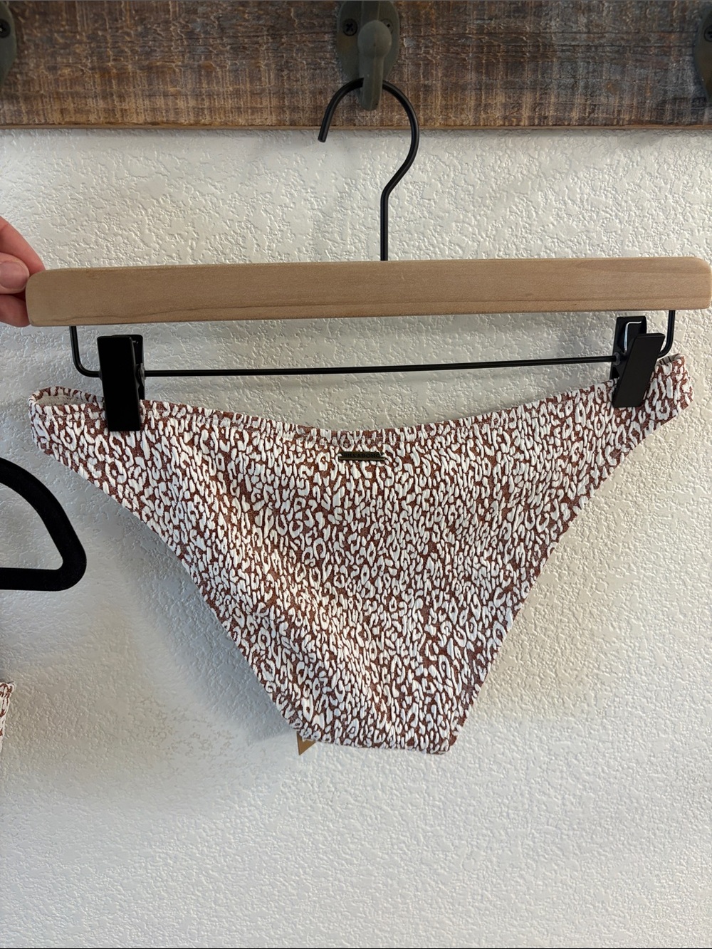 Billabong Brown Speckle(animal print) Two-Piece Bikini - Picture 3 of 6